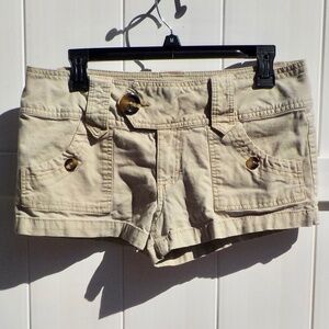 Ocean Pacific "OP" Tan Khaki Shorts Size 11